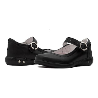 Foto 3 | Zapato Escolar Karsten Para Niña Con Broche Negro 17.5-21 Negro