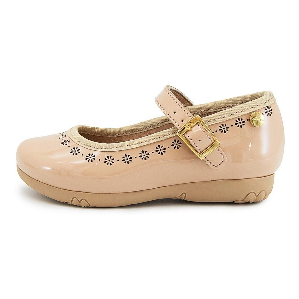 Foto 4 pulgar | Zapato Balerina Niña Fiesta Chabelo Color Beige 15-17 Beige