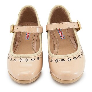 Foto 5 | Zapato Balerina Niña Fiesta Chabelo Color Beige 15-17 Beige