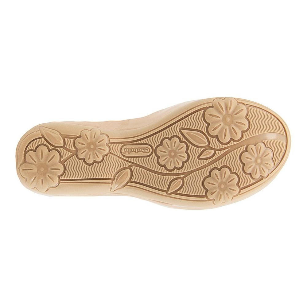 Foto 7 pulgar | Zapato Balerina Niña Fiesta Chabelo Color Beige 15-17 Beige