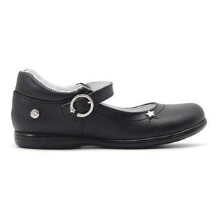 Foto 4 | Zapato Escolar Niña Karsten Piel Negro Arco Soporte 18-21 Negro