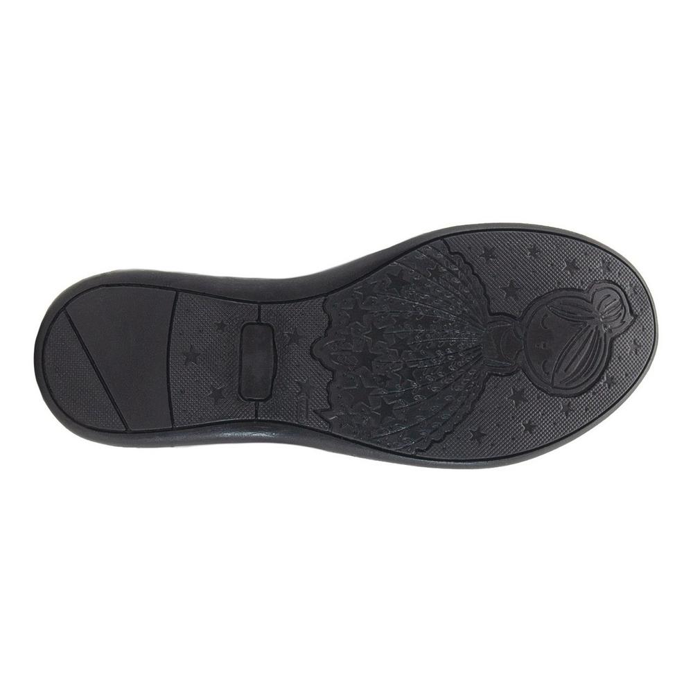 Foto 7 pulgar | Zapato Escolar Niña Karsten Piel Negro Arco Soporte 18-21 Negro