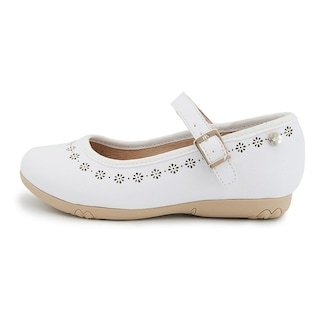 Foto 3 | Zapato Balerina Niña Fiesta Chabelo Color Blanco 15-17 Blanco