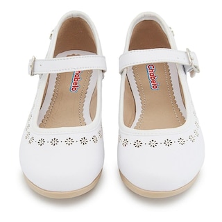 Foto 5 | Zapato Balerina Niña Fiesta Chabelo Color Blanco 15-17 Blanco