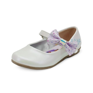Foto 3 | Zapato Balerina Frozen Elsa Disney Para Niña 13-17 Blanco Blanco