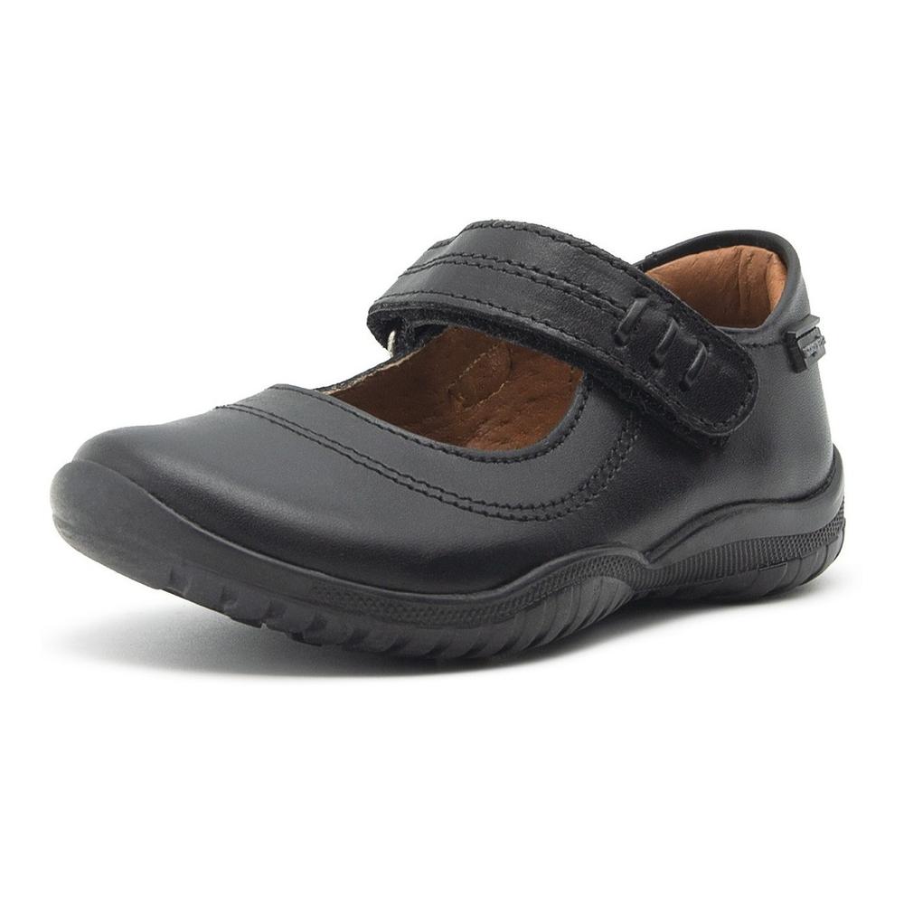 Foto 4 pulgar | Zapato Escolar Niña Colección 2021 Coqueta Piel Negro Suaves Negro