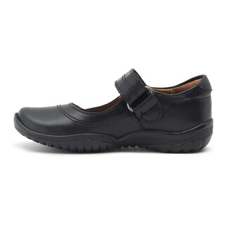Foto 4 | Zapato Escolar Niña Colección 2021 Coqueta Piel Negro Suaves Negro