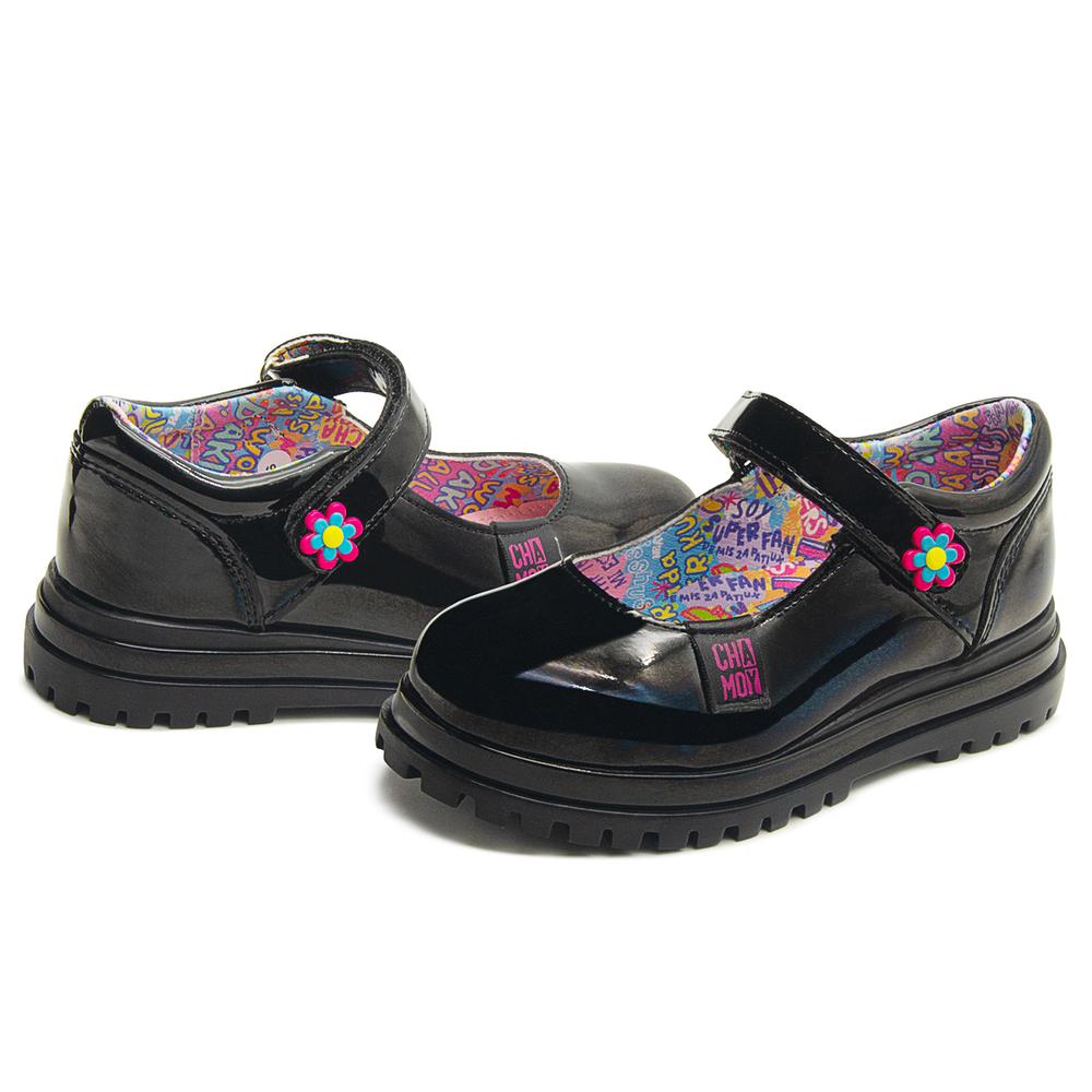 Foto 2 | Zapato Escolar Para Niña Distroller Chamoy Antiderrapante Negro