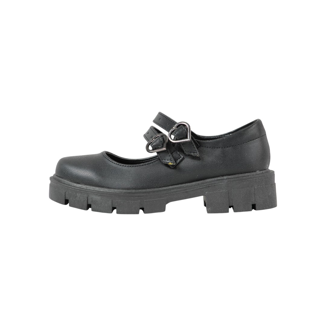 Foto 4 pulgar | Zapato Escolar Niña Efectos 1020 Napa Negro
