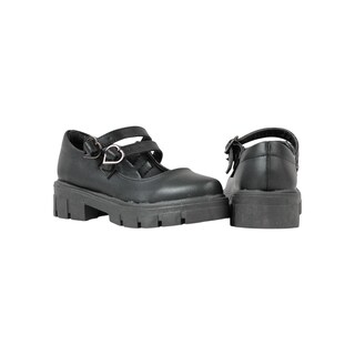 Foto 4 | Zapato Escolar Niña Efectos 1020 Napa Negro