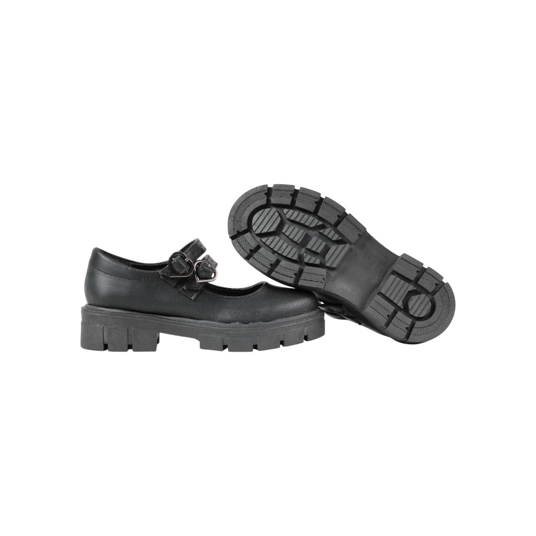 Foto 6 pulgar | Zapato Escolar Niña Efectos 1020 Napa Negro