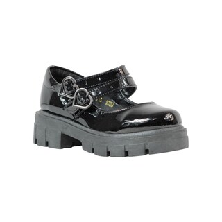 Foto 1 | Zapato Escolar Niña Efectos 1020 Charol Negro