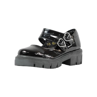 Foto 2 | Zapato Escolar Niña Efectos 1020 Charol Negro