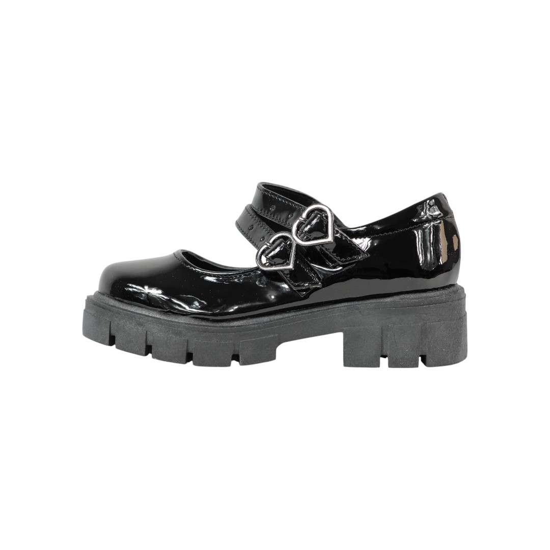 Foto 4 pulgar | Zapato Escolar Niña Efectos 1020 Charol Negro