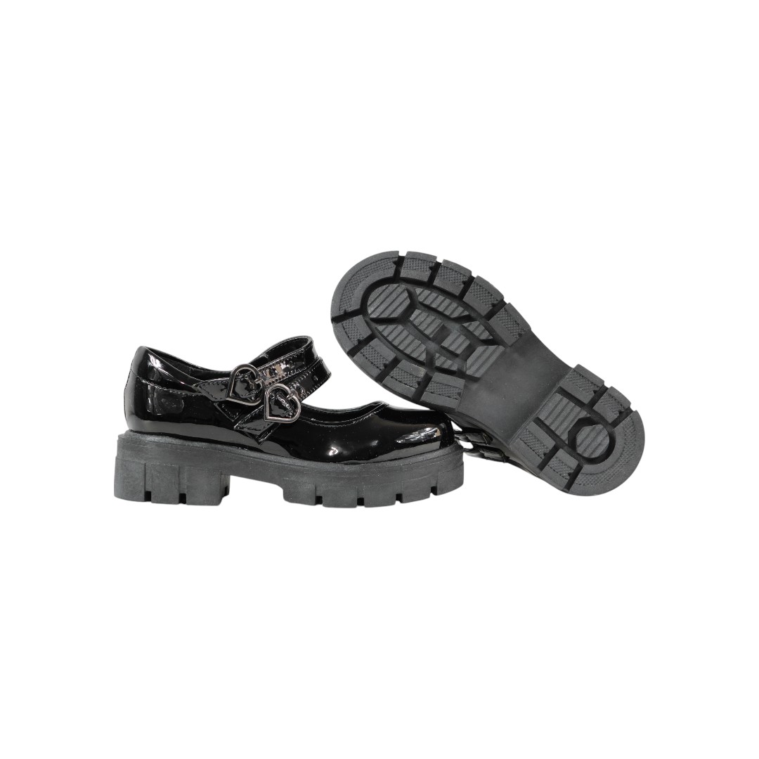 Foto 6 pulgar | Zapato Escolar Niña Efectos 1020 Charol Negro