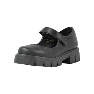 Foto 2 | Zapato Escolar Niña Efectos 1018 Napa Negro
