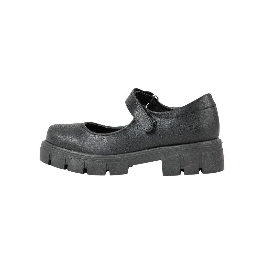 Foto 4 pulgar | Zapato Escolar Niña Efectos 1018 Napa Negro