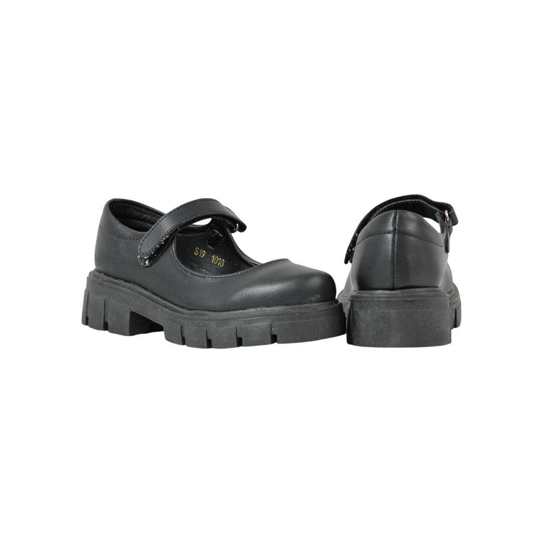 Foto 4 | Zapato Escolar Niña Efectos 1018 Napa Negro