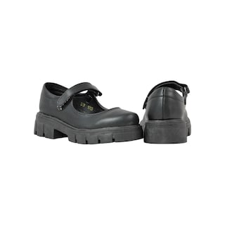 Foto 4 | Zapato Escolar Niña Efectos 1018 Napa Negro
