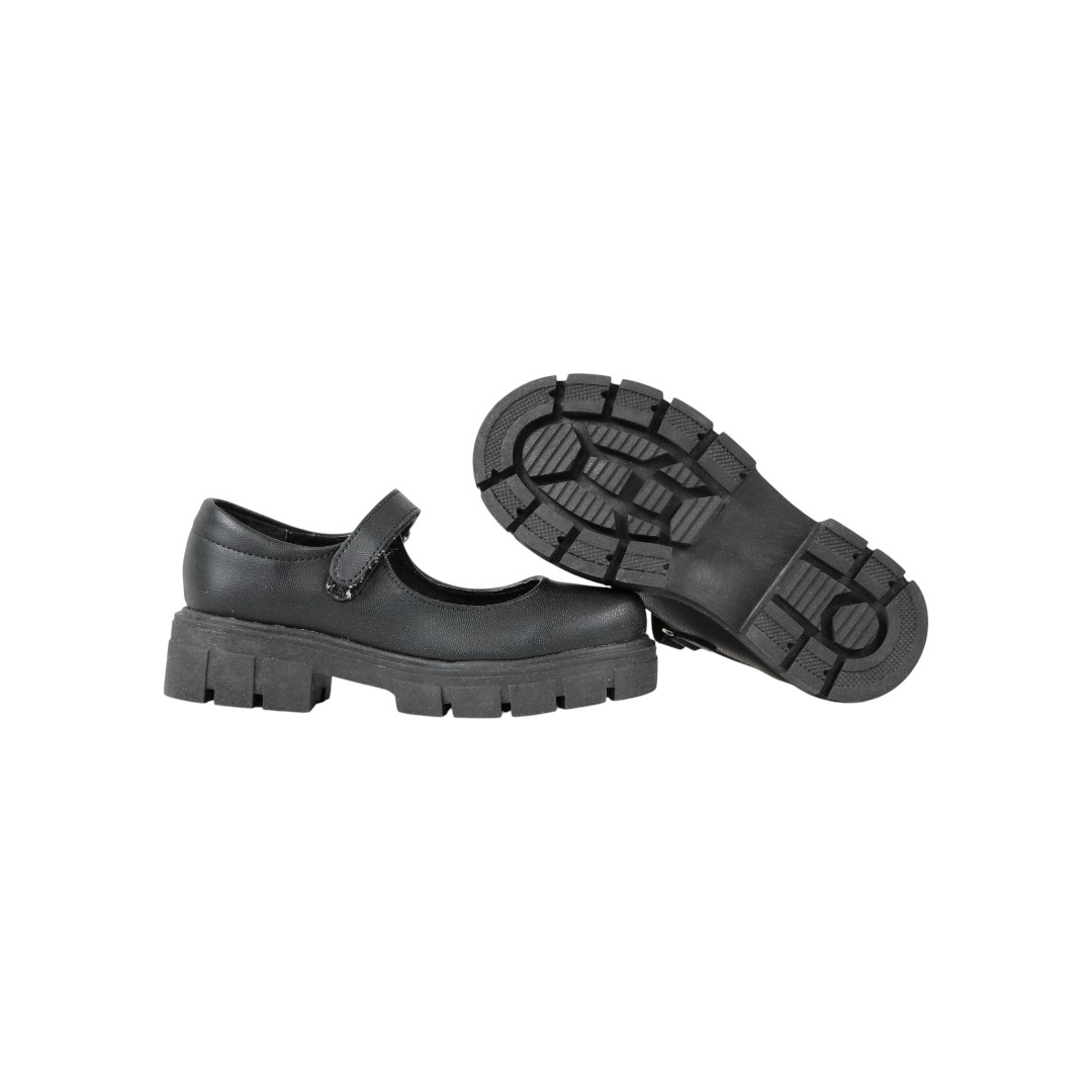 Foto 6 pulgar | Zapato Escolar Niña Efectos 1018 Napa Negro