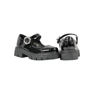 Foto 4 | Zapato Escolar Niña Efectos 1021 Charol Negro