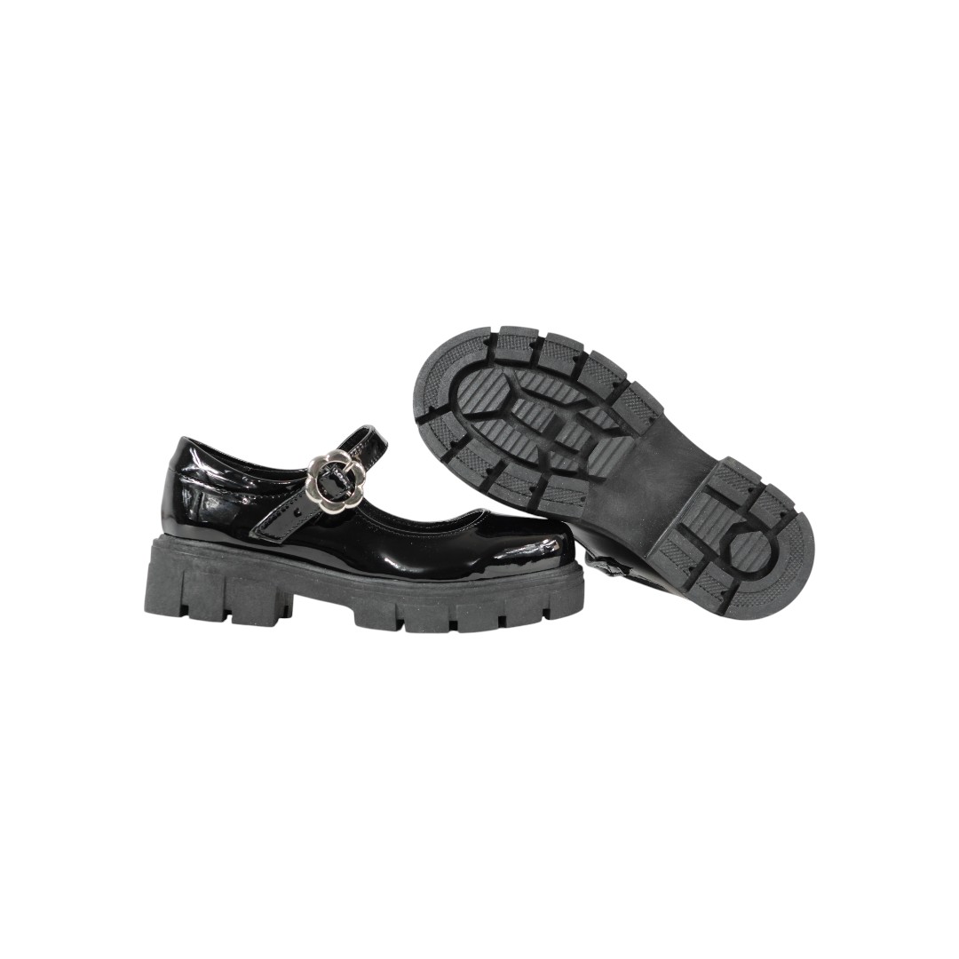 Foto 5 | Zapato Escolar Niña Efectos 1021 Charol Negro