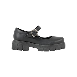 Foto 1 | Zapato Escolar Niña Efectos 1021 Napa Negro