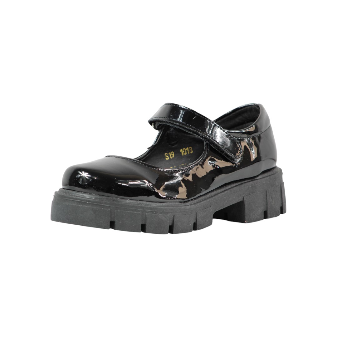 Foto 2 | Zapato Escolar Niña Efectos 1018 Charol Negro