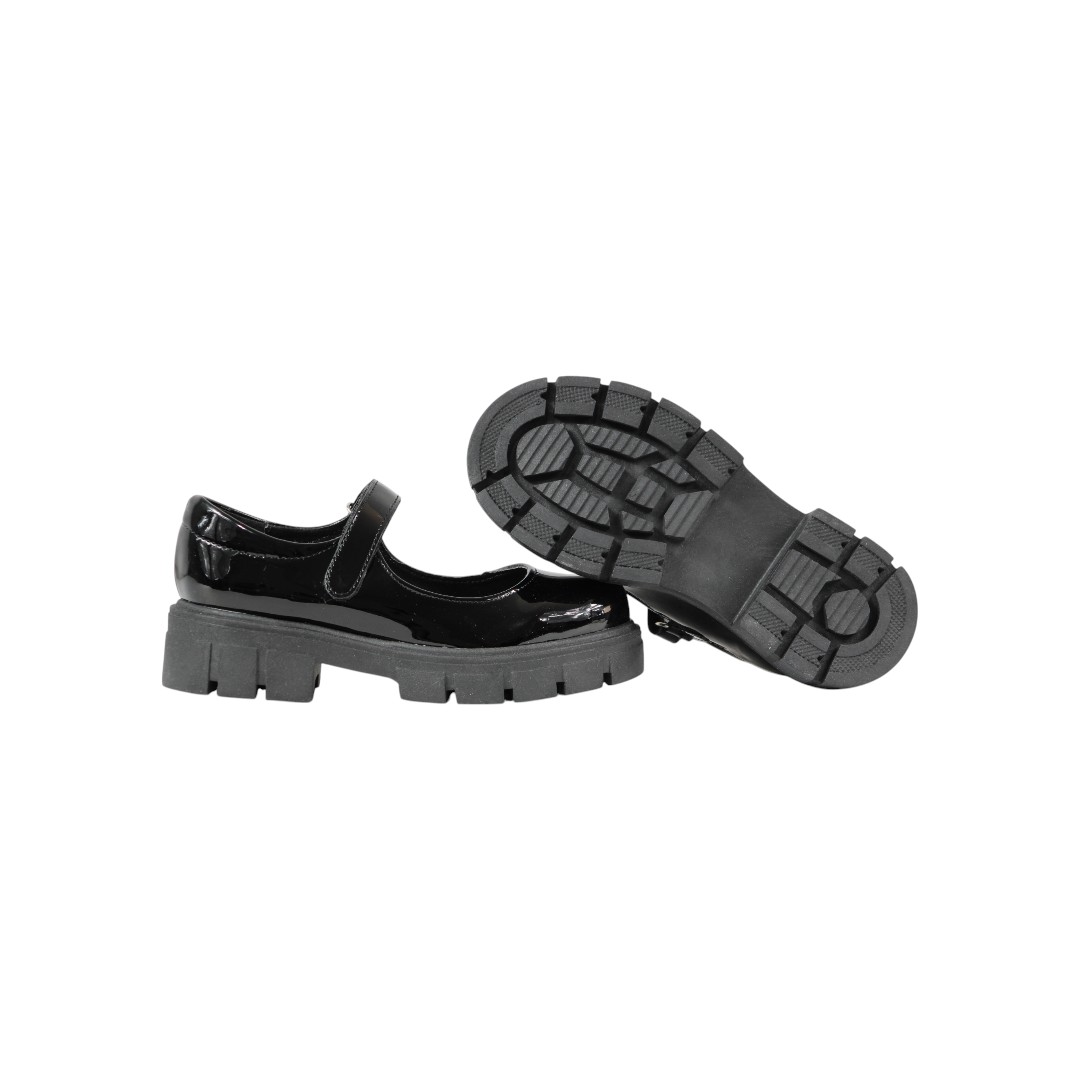 Foto 6 pulgar | Zapato Escolar Niña Efectos 1018 Charol Negro