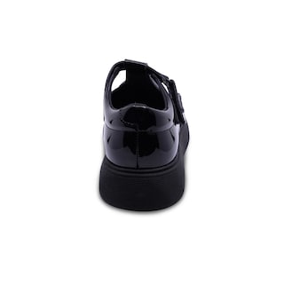 Foto 5 | Zapato Escolar Coqueta Para Niña Charol Negro Igor Con Tira De Contacto