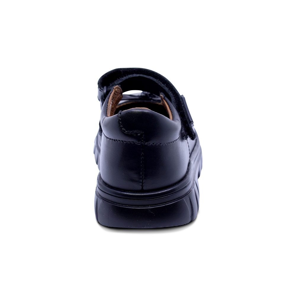 Foto 6 pulgar | Zapato Escolar Coqueta Para Niña De Piel En Negro Thunder Con Moño