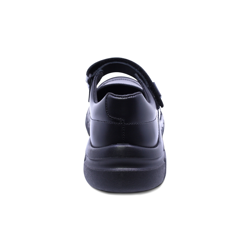 Foto 6 pulgar | Zapato Escolar Coqueta Para Niña De Piel Negro Balu Con Puntera Antirraspaduras