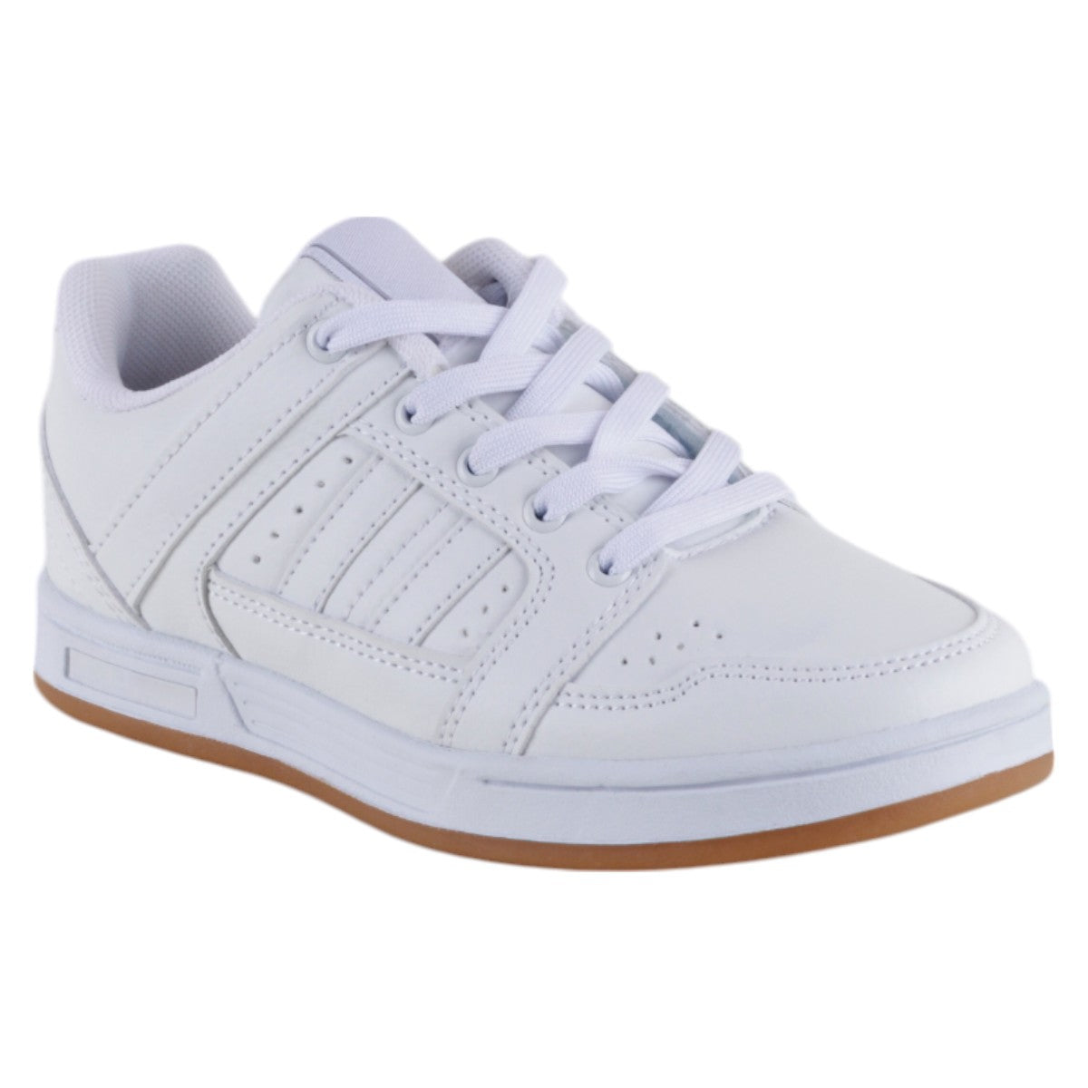 Escolar Exterior Piel Vegana Color Blancos Para Niña De Rbcollection
