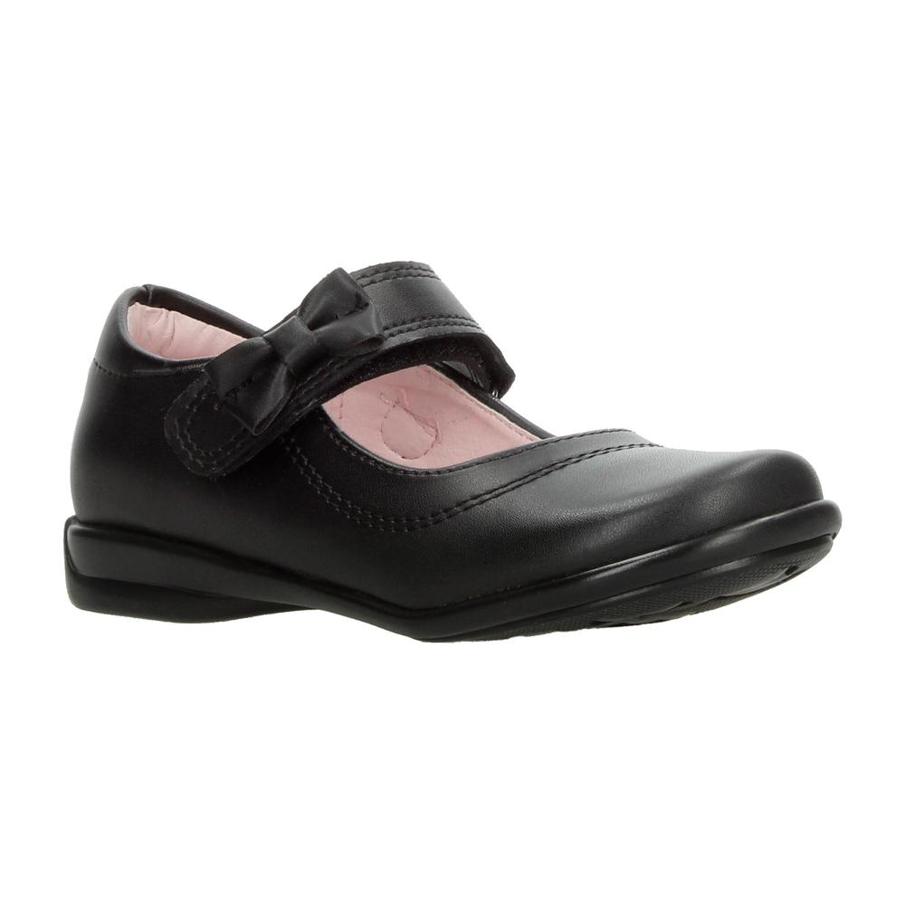 Foto 3 pulgar | Zapato Escolar Negro Para Niña T16-22 [lii2] Negro