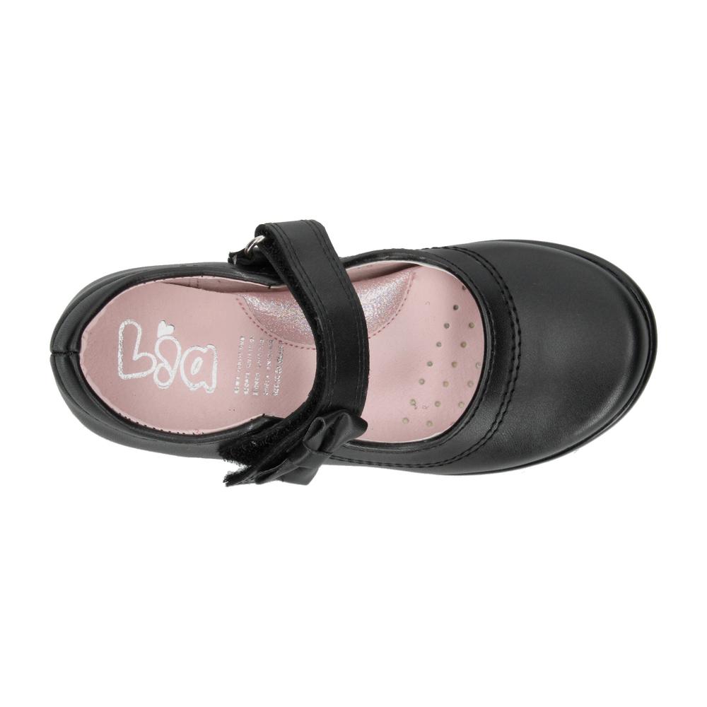 Foto 9 pulgar | Zapato Escolar Negro Para Niña T16-22 [lii2] Negro