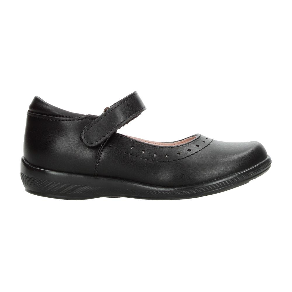 Foto 1 | Zapato Escolar Negro Para Niña T115-18 [lii3] Negro