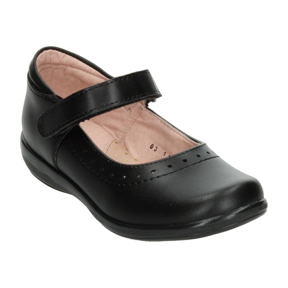 Foto 4 | Zapato Escolar Negro Para Niña T115-18 [lii3] Negro