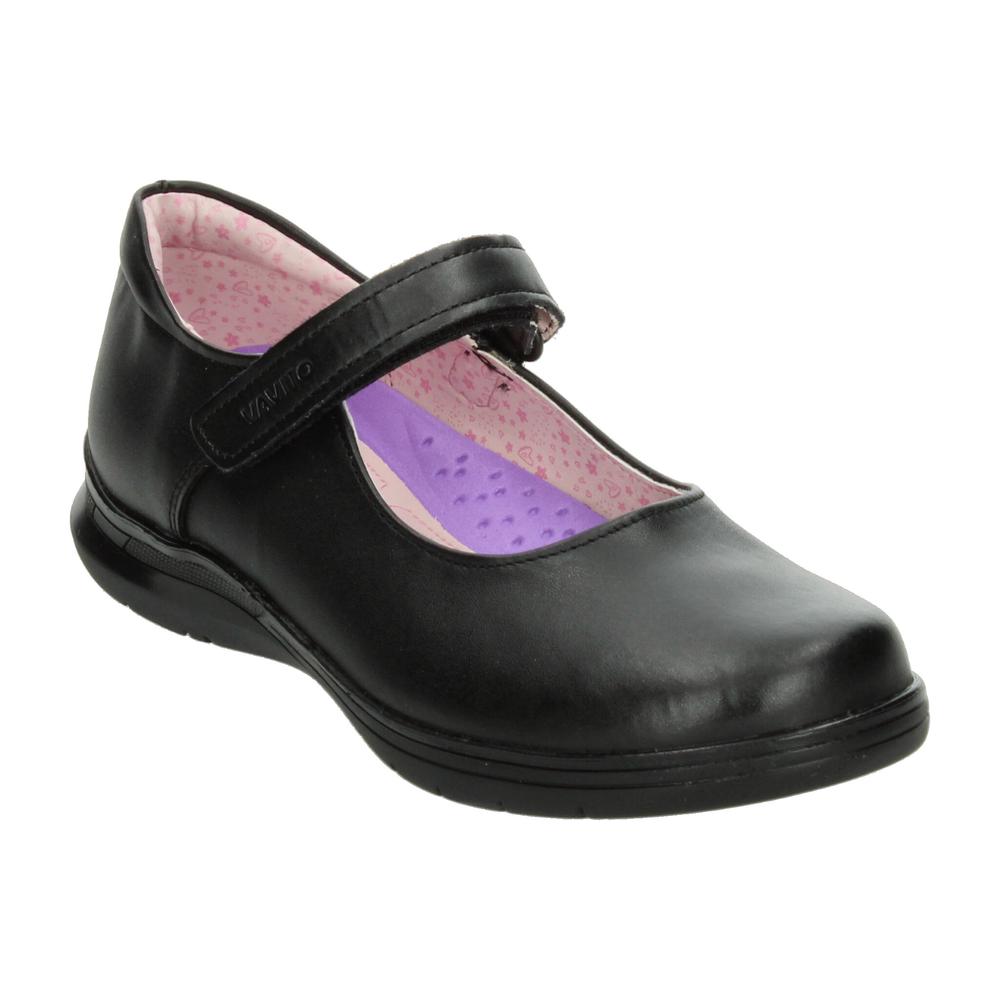 Foto 4 | Zapato Escolar Vavito Negro Para Niña T18-22 [vvv1170] Negro
