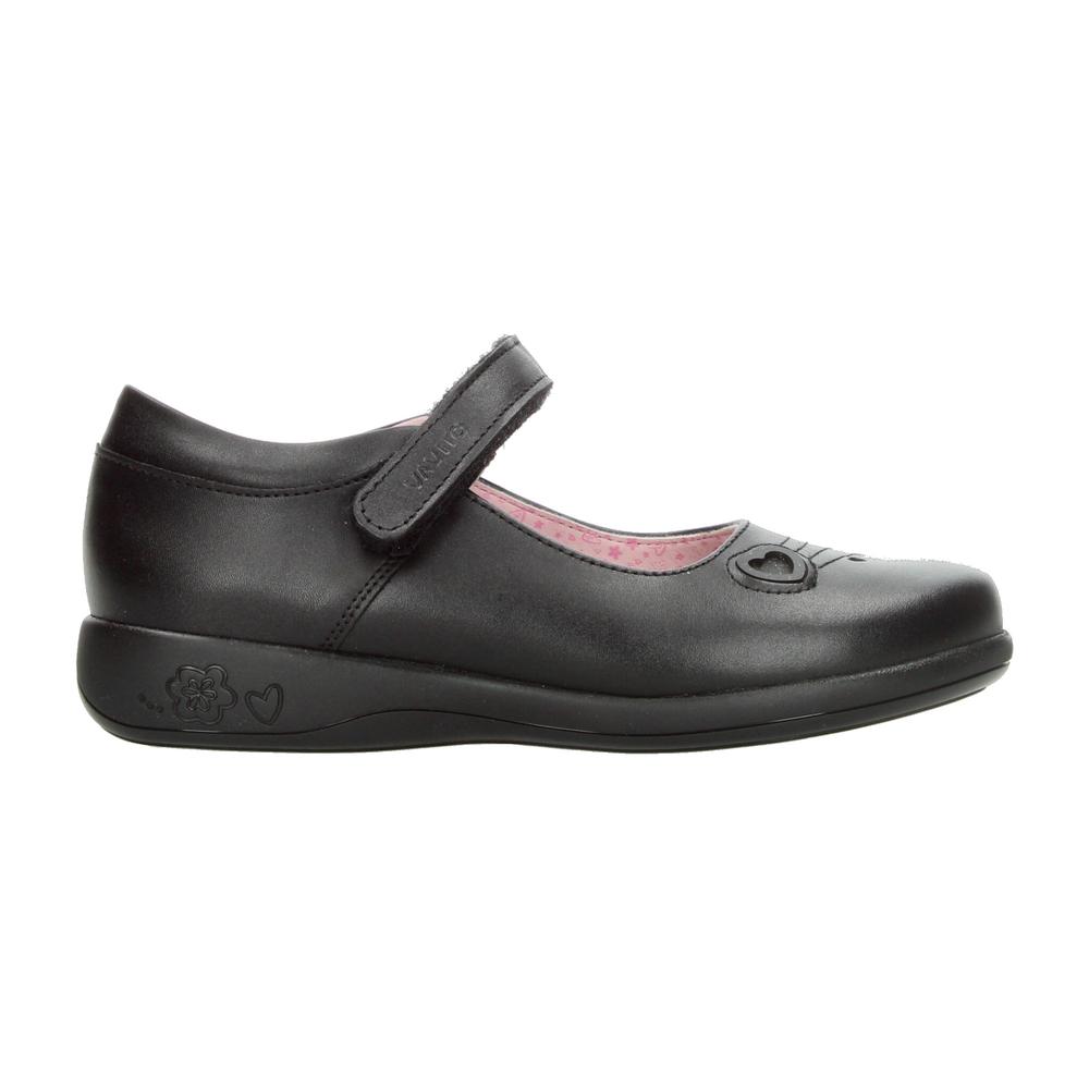 Foto 2 pulgar | Zapato Escolar Vavito Negro Para Niña T22-25 [vvv1169] Negro