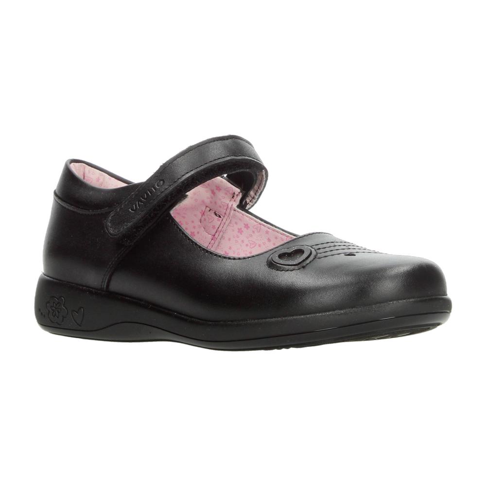 Foto 3 pulgar | Zapato Escolar Vavito Negro Para Niña T22-25 [vvv1169] Negro