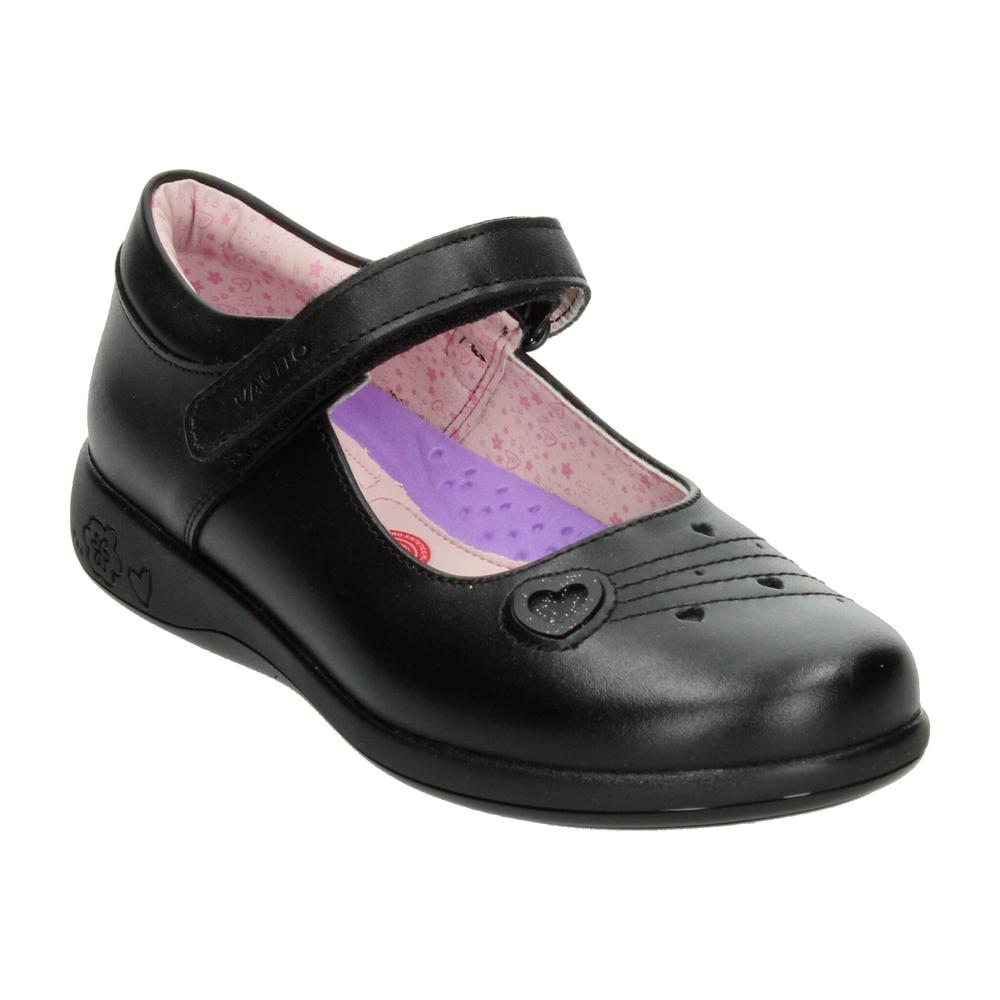 Foto 5 pulgar | Zapato Escolar Vavito Negro Para Niña T22-25 [vvv1169] Negro