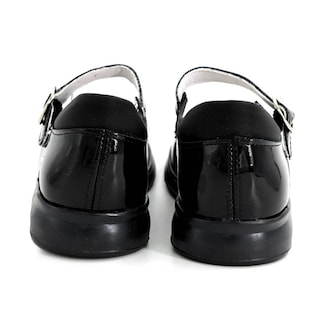 Foto 8 | Zapato Escolar Yuyin Charol Corazón Negro Para Niña
