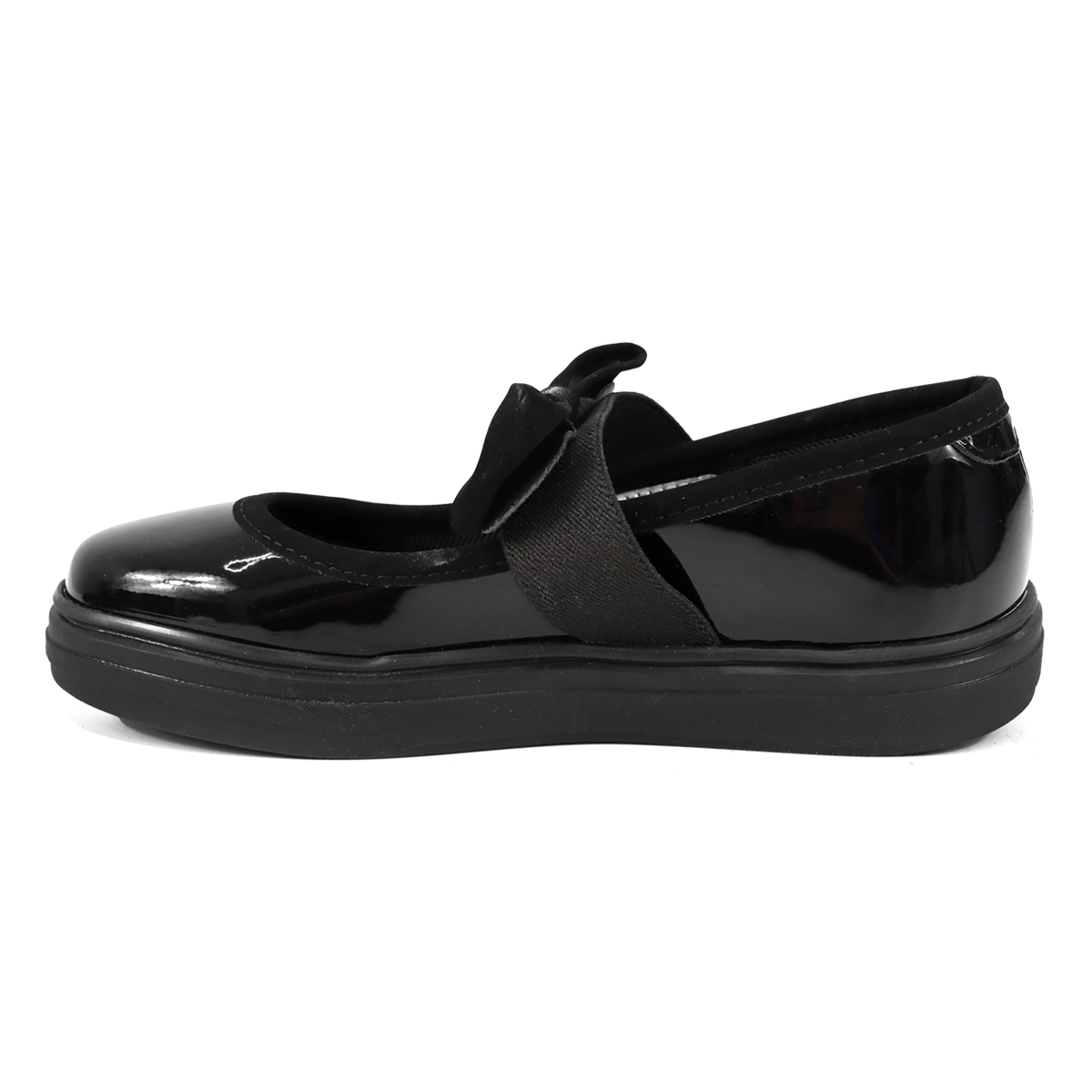 Foto 7 | Zapato Escolar Karsten Negro Charol Moño Para Niña