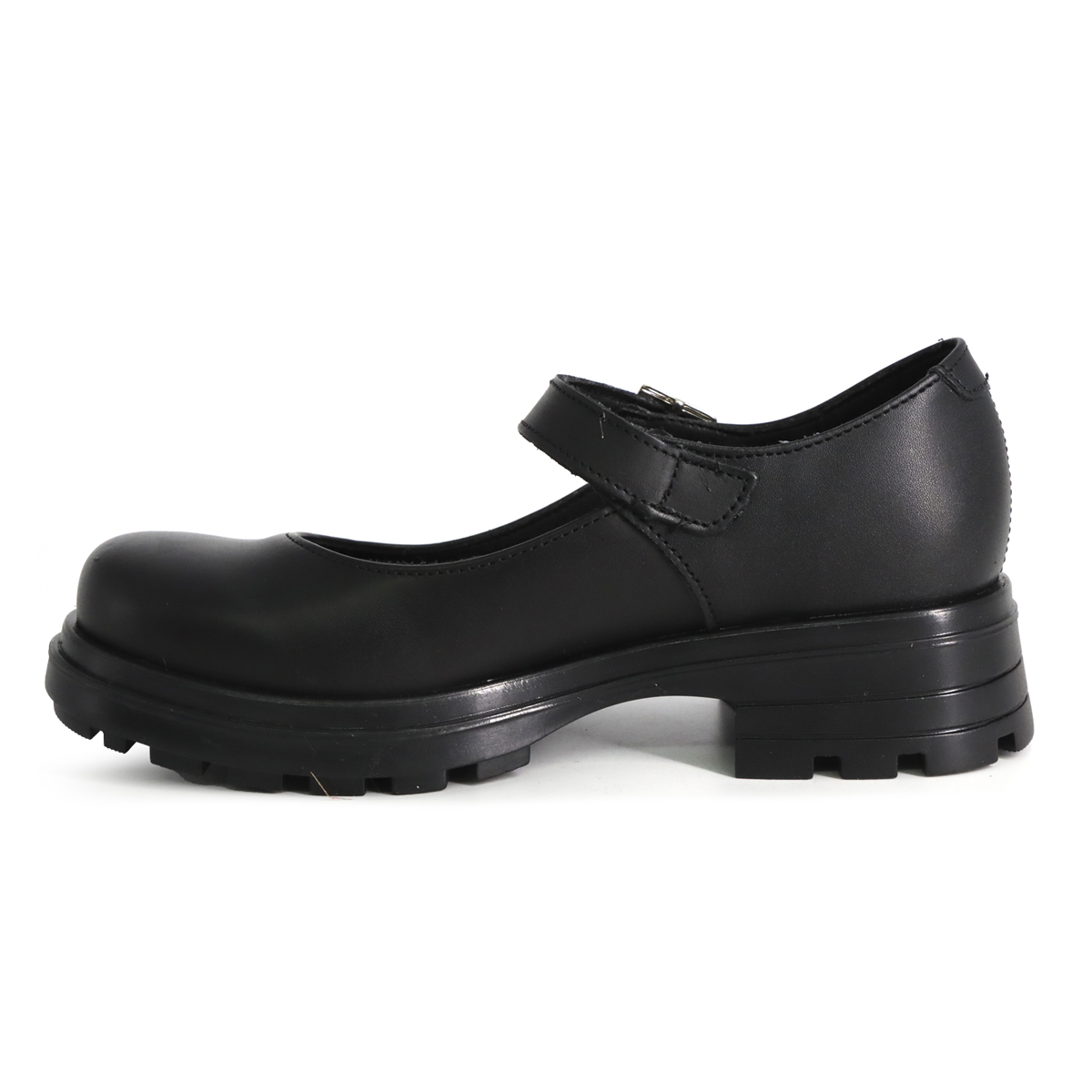 Foto 3 pulgar | Zapato Escolar Yuyin Piel Negro Para Niña