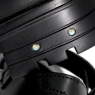 Foto 4 | Zapato Escolar Yuyin Piel Negro Para Niña