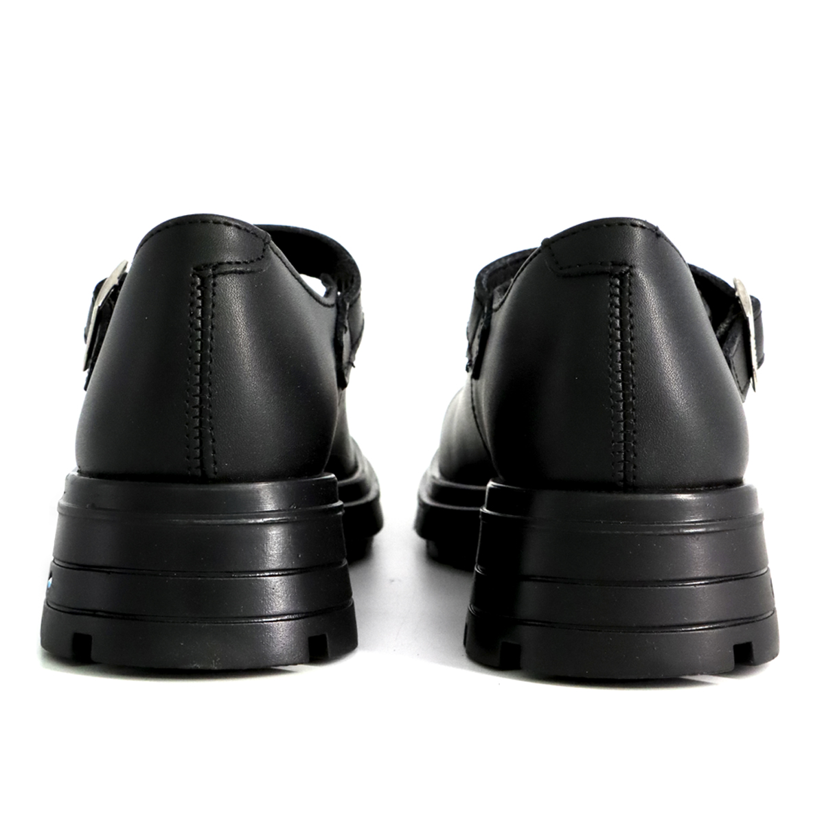 Foto 7 pulgar | Zapato Escolar Yuyin Piel Negro Para Niña