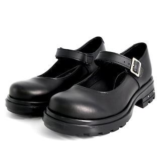 Foto 7 | Zapato Escolar Yuyin Piel Negro Para Niña