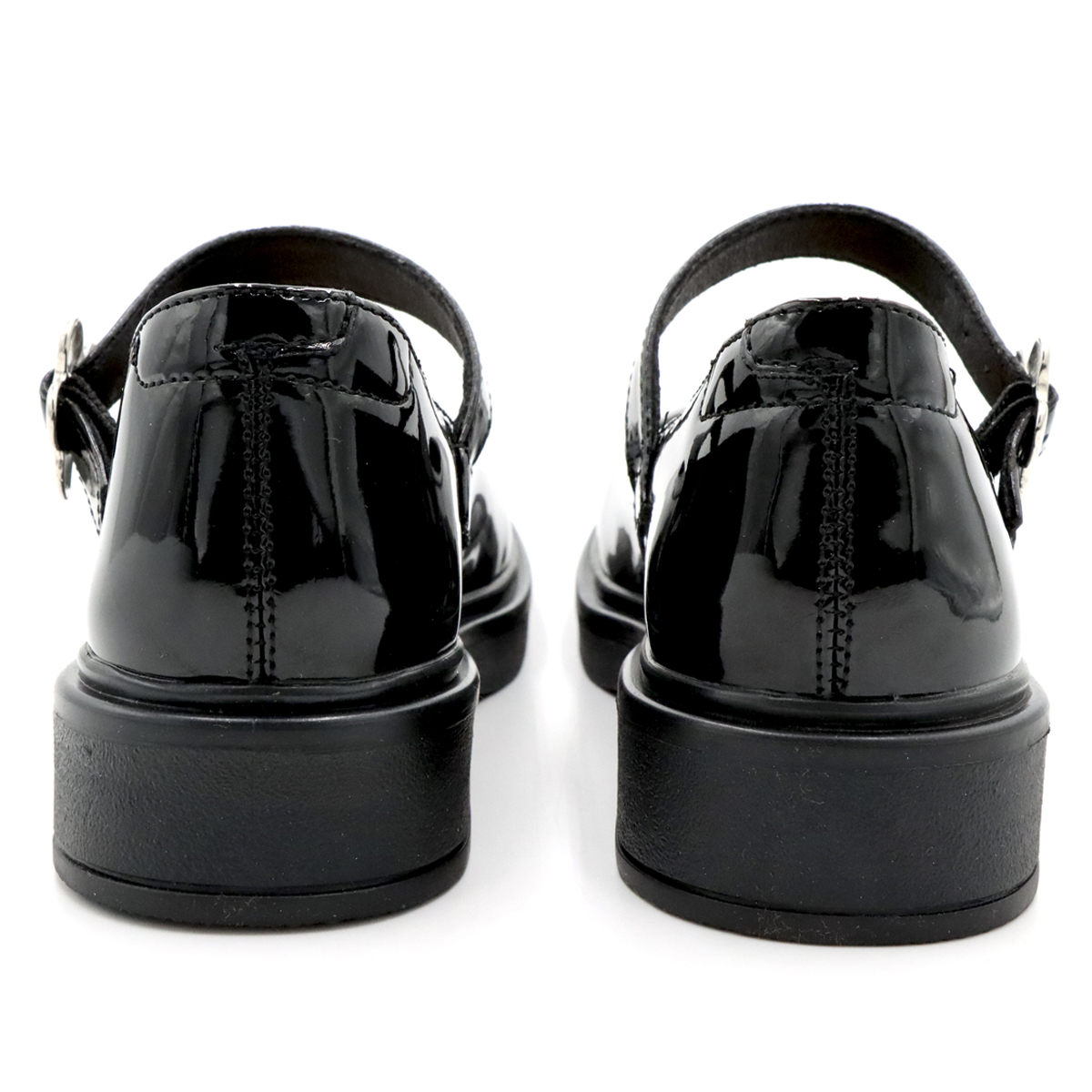 Foto 6 pulgar | Zapato Escolar Yuyin Charol Negro Para Niña