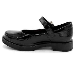 Foto 7 | Zapato Escolar Yuyin Charol Negro Para Niña