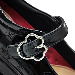 Foto 3 | Zapato Escolar Disney Minnie Mouse Chunky Charol Para Niña